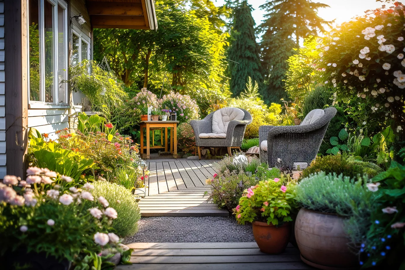Mobilier de jardin à Val-de-Reuil